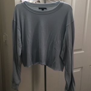 Brandy Melville cropped sweatshirt